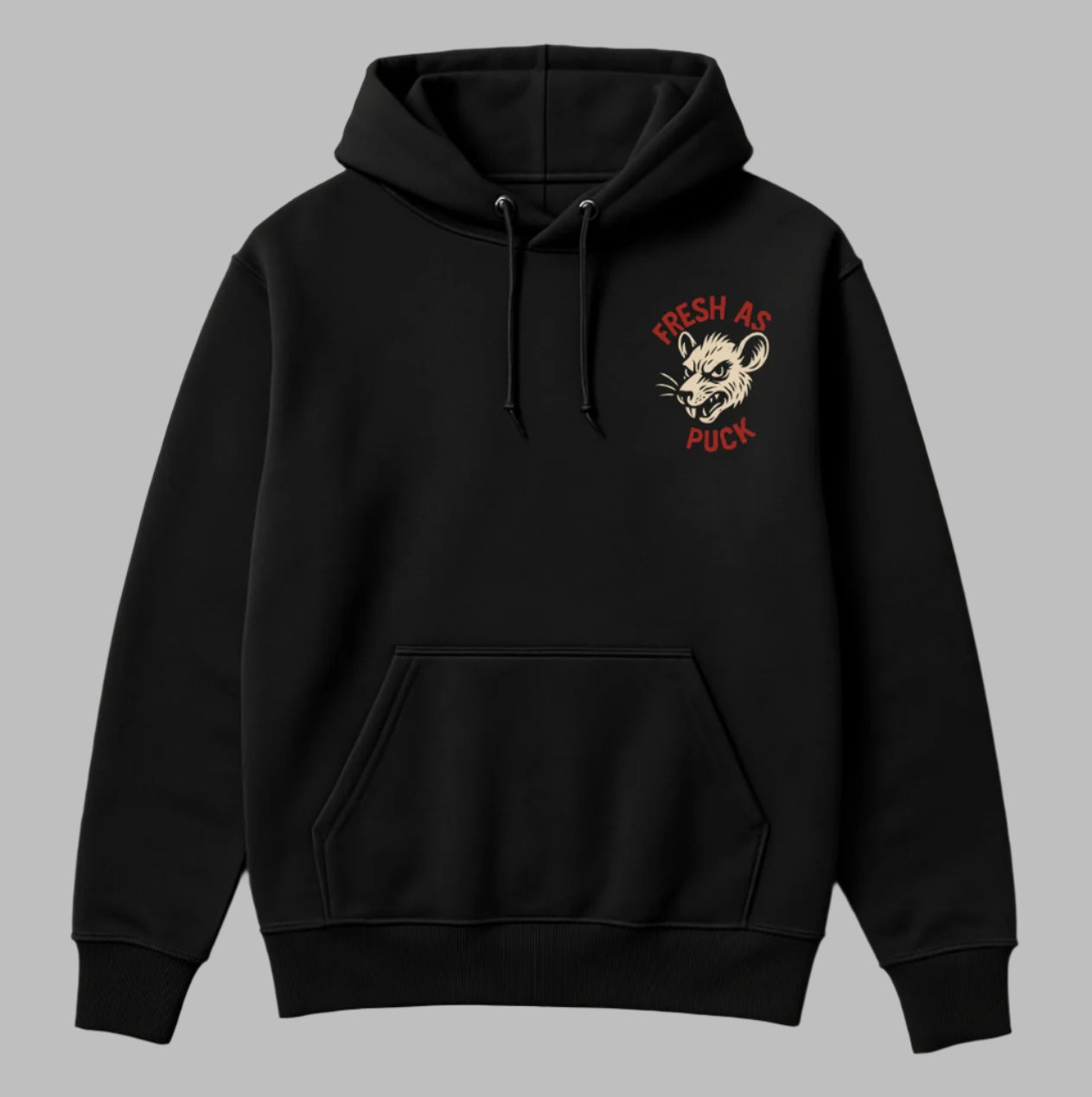 Rink Rats Only Hockey Hoodie | Fresh As Puck