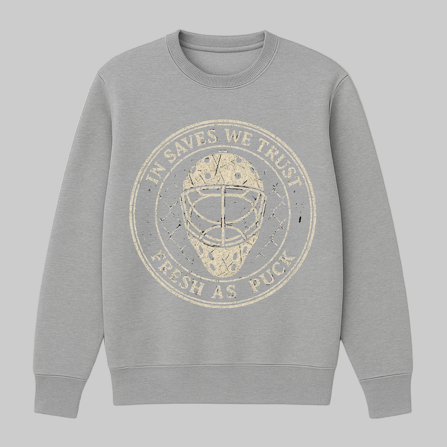 In Saves We Trust Crew Neck | Fresh as Puck