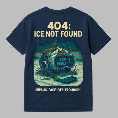 404 Ice Not Found Hockey T-Shirt | Fresh as Puck