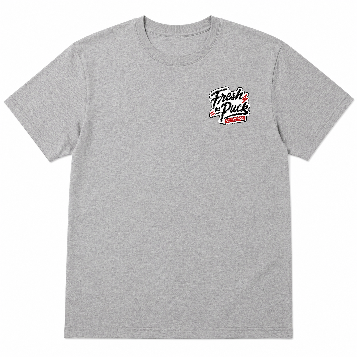 Locker Stickers Youth Hockey T-Shirt | Fresh as Puck