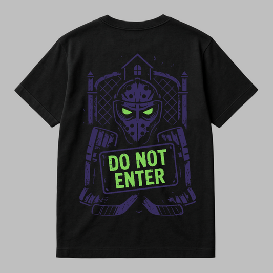 Do Not Enter Youth Hockey T-Shirt | Fresh as Puck
