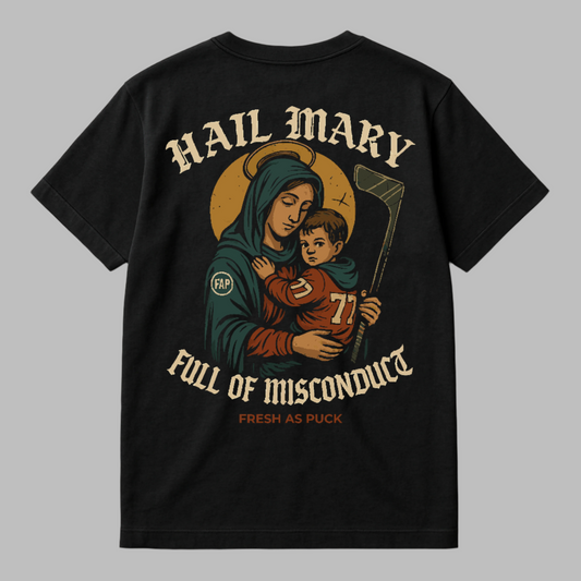 Hail Mary Hockey T-Shirt | Fresh as Puck