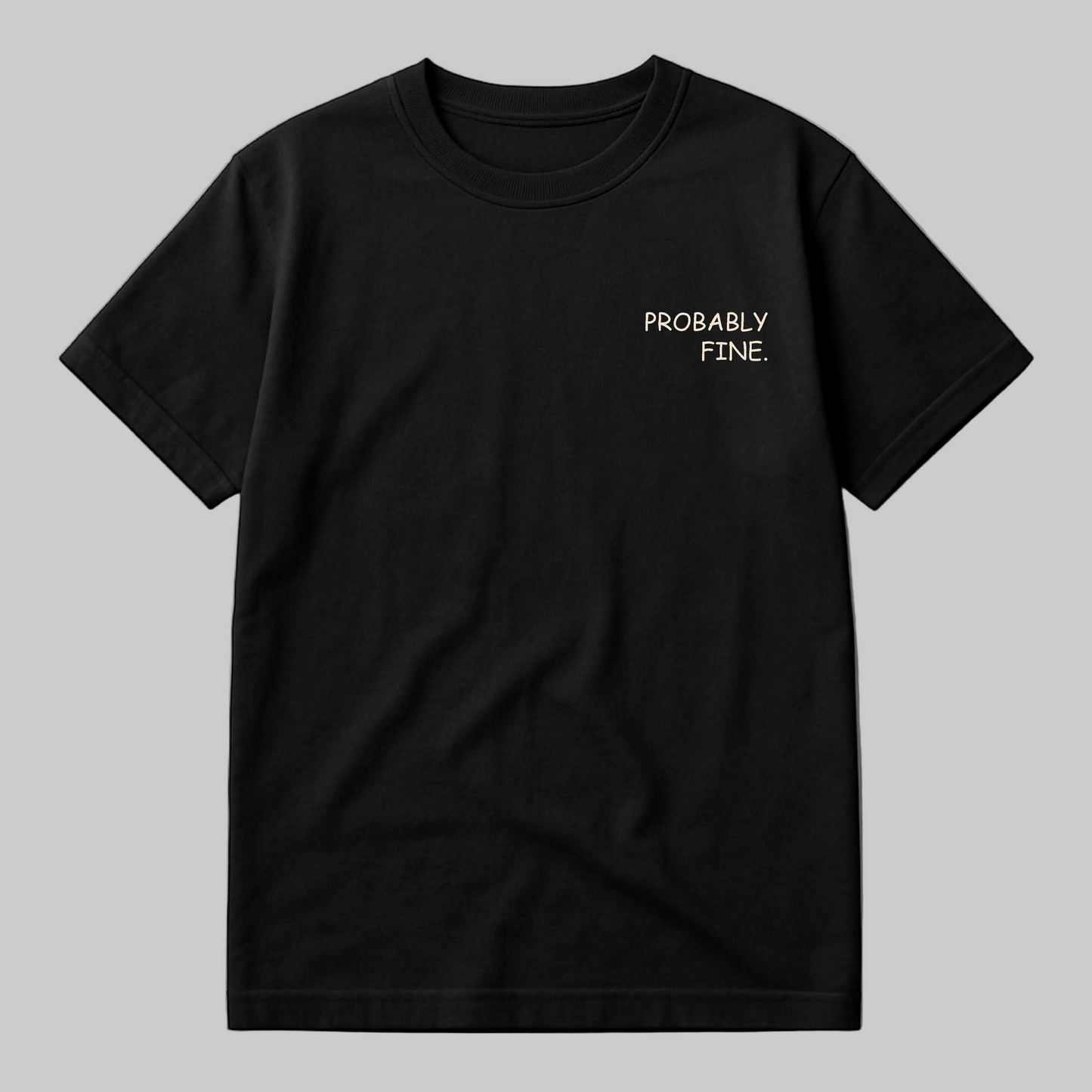 Probably Fine Youth Hockey T-Shirt | Fresh as Puck